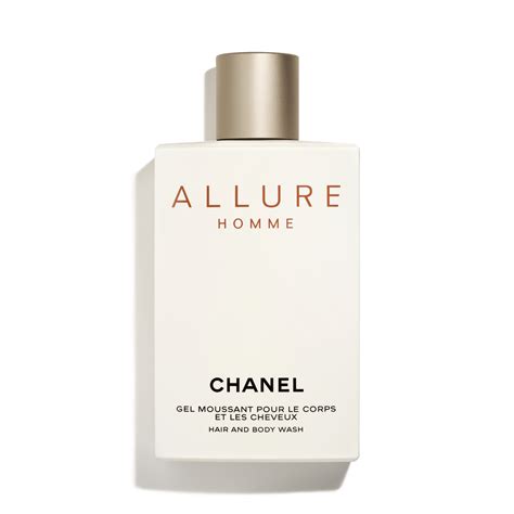 men's chanel body wash|chanel men's shower gel.